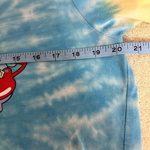 Nickelodeon Men's Size M SpongeBob SquarePants Long Sleeve Tie Dye T-Shirt - Picture 6 of 9
